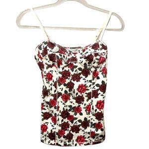 ARITZIA TALULA CORSET FLORAL TANK /M